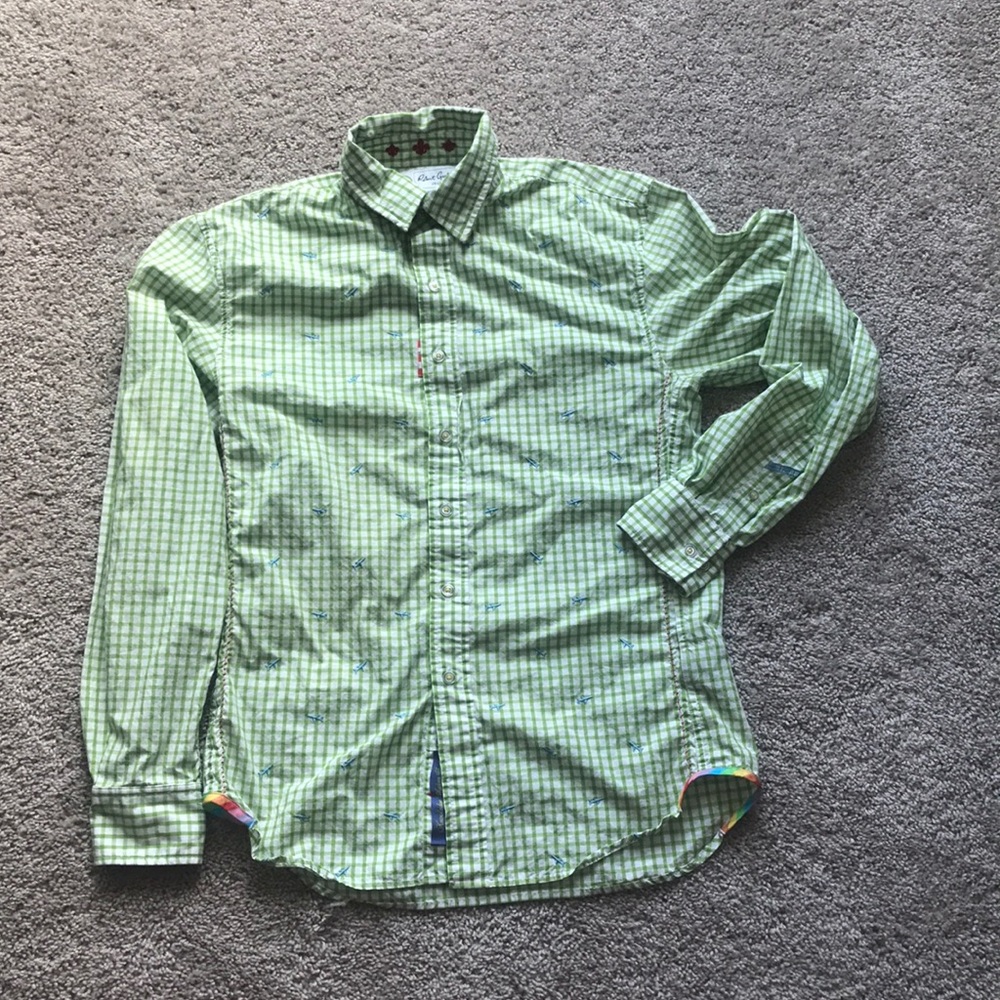 Robert Graham S plane dress shirt!